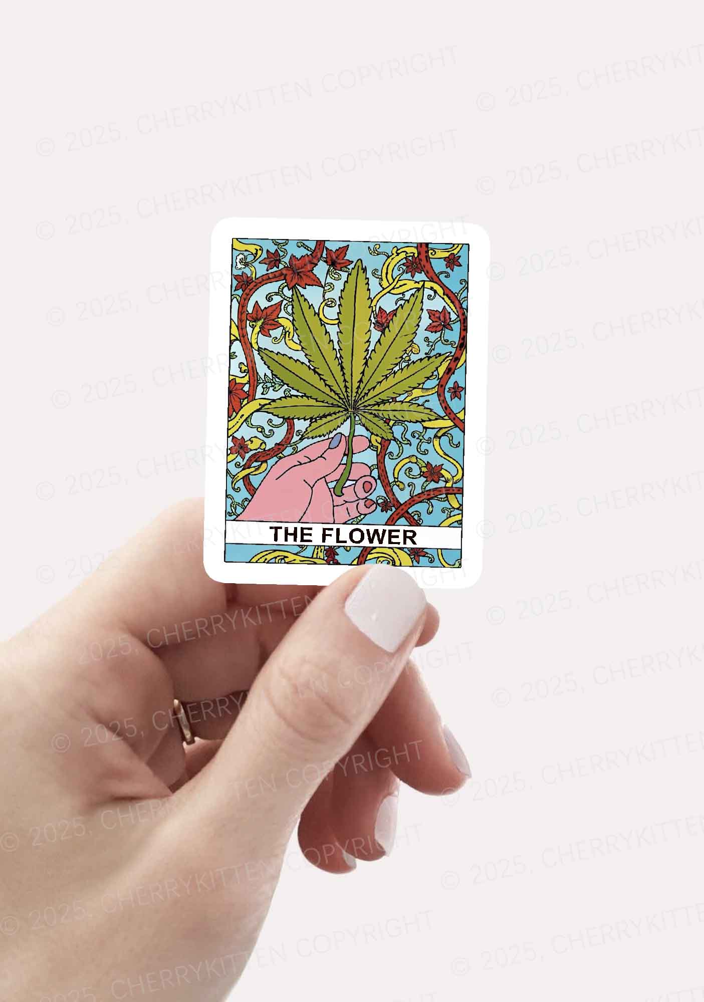 The Flower 1Pc Y2K Sticker Cherrykitten