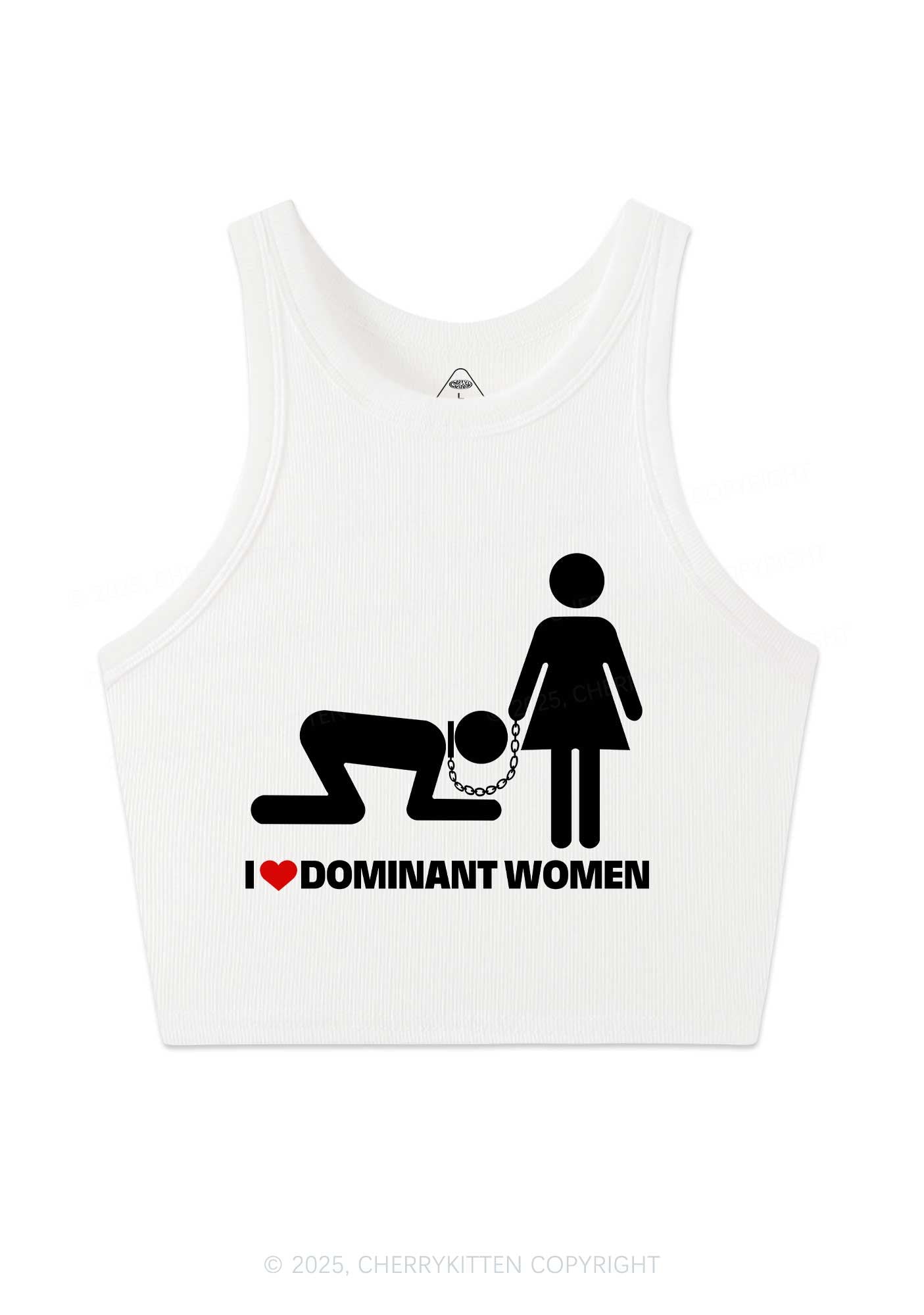 Love D Women Pride Y2K Crop Tank Top Cherrykitten
