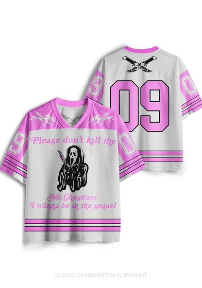 Custom Halloween Dont Kill Me Y2K Sport Jersey Shirts Cherrykitten