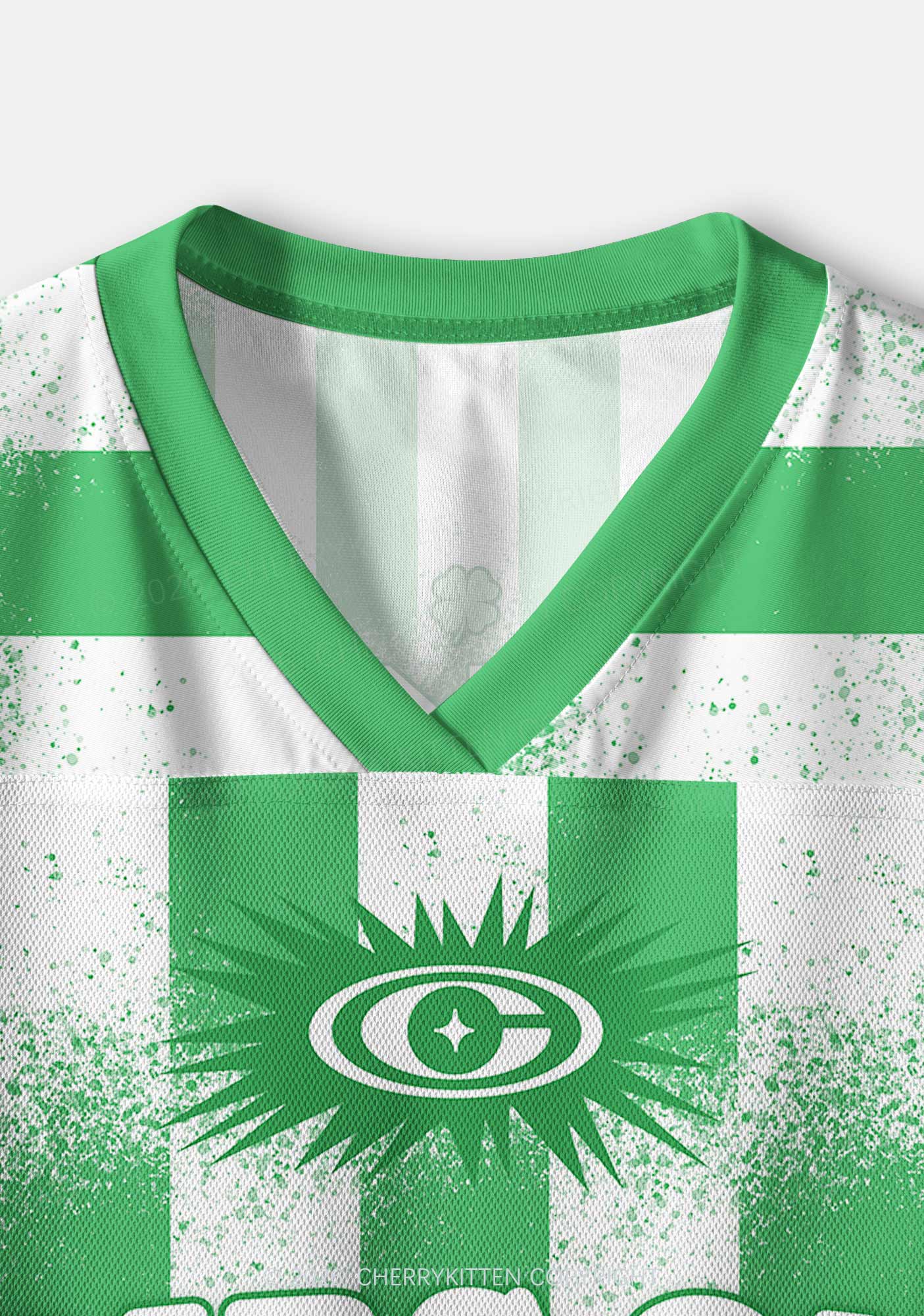 Custom Dibs On The Redhead St Patricks Y2K Crop Sport Jersey Shirts Cherrykitten