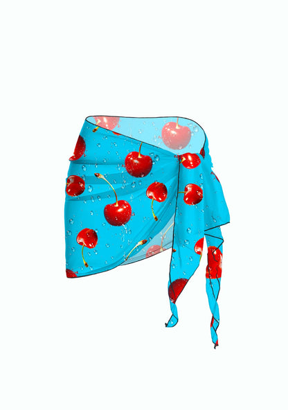 Fresh Cherry Y2K Print Bikini Set Cherrykitten