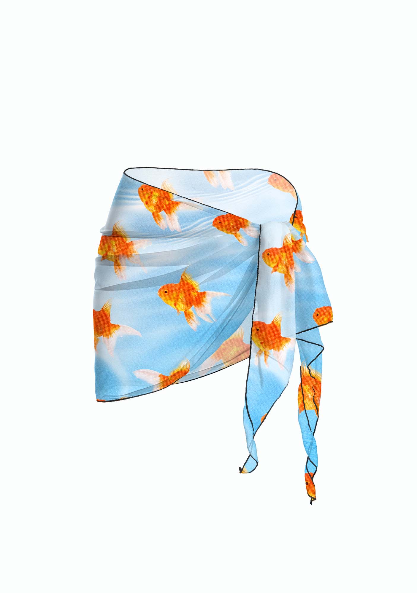 Goldfish Y2K Print Bikini Set Cherrykitten