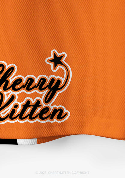 Custom Orange He Him Hole Pride Y2K Crop Sport Jersey Shirts Cherrykitten