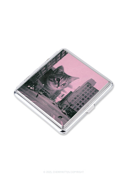 Cat Road Y2K Cigarette Case Cherrykitten