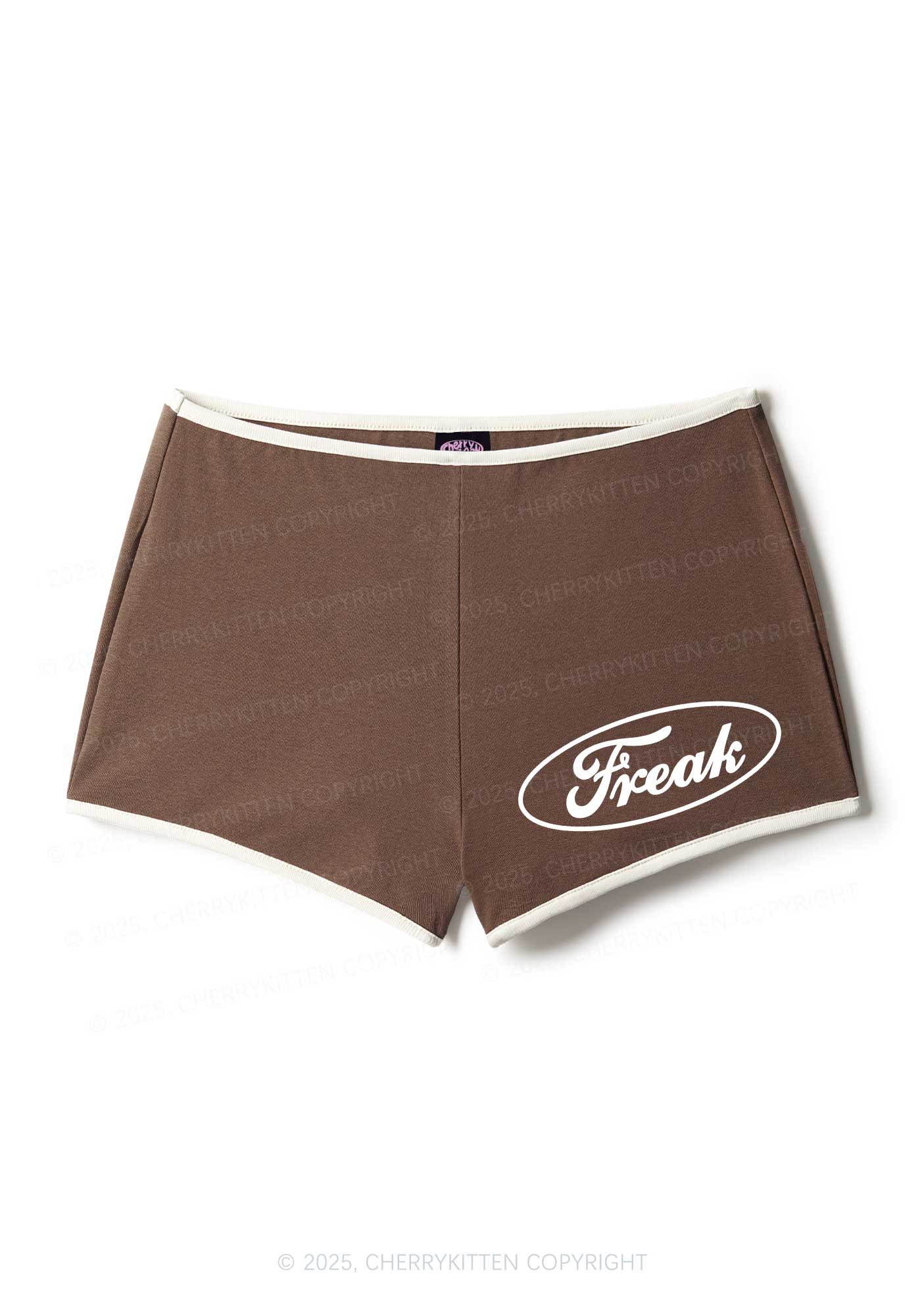 Oval Freak Y2K Booty Shorts Cherrykitten