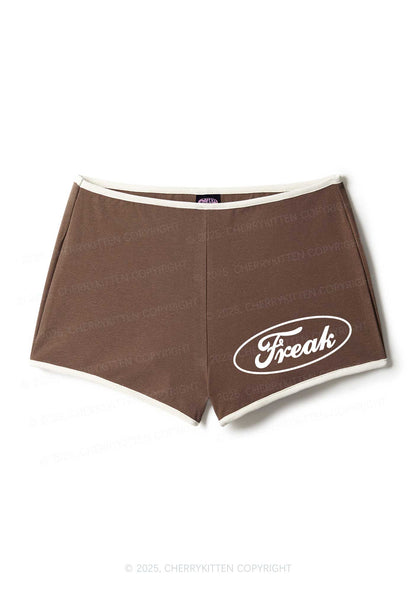 Oval Freak Y2K Booty Shorts Cherrykitten