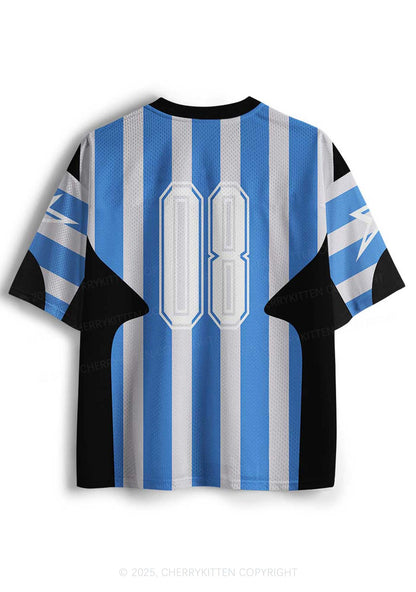 Custom Stripe Faggot Pride Y2K Sport Jersey Shirts Cherrykitten