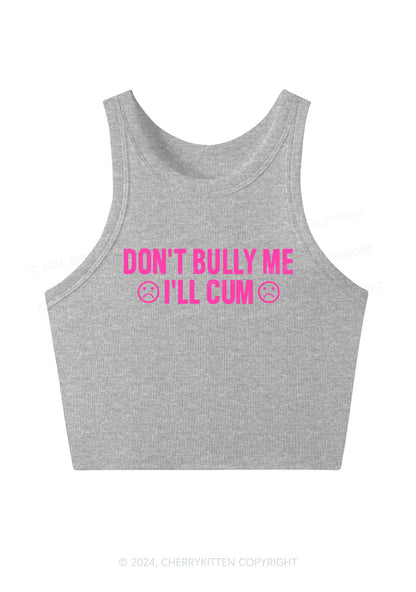 Don't Bully Me Y2K Crop Tank Top Cherrykitten