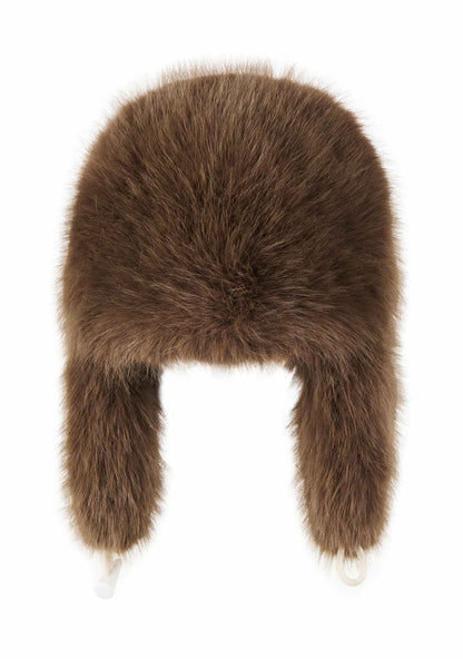 Faux Fur Y2K Trapper Hat Cherrykitten