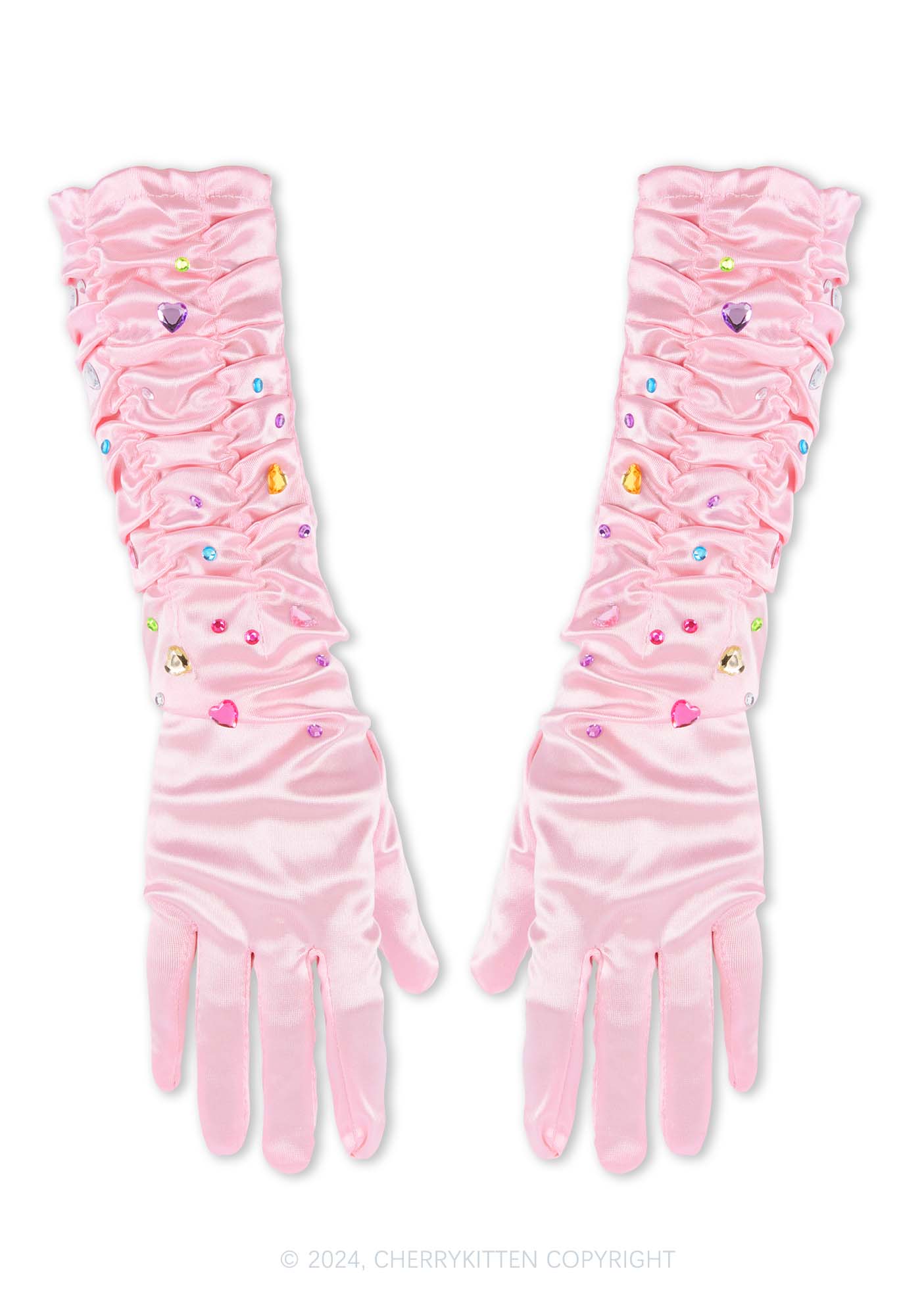 Halloween Pink Diamond Y2K Gloves Cherrykitten