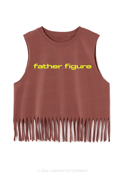Father Figure Y2K Fringe Tank Top Cherrykitten