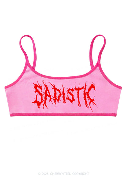 Sapistic Skull Y2K Super Crop Cami Cherrykitten