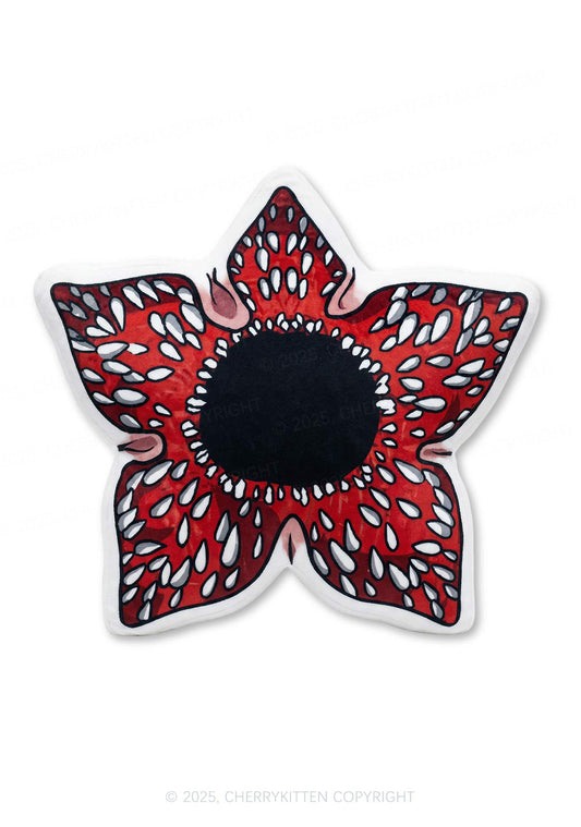 Flower Monster Y2K Ugly Pillow Cherrykitten