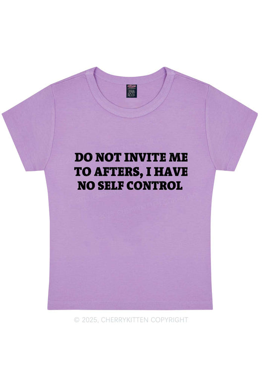 No Self Control Y2K Baby Tee Cherrykitten