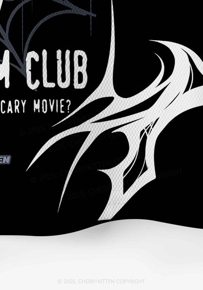 Custom Halloween Horror Film Club Y2K Crop Sport Jersey Shirts Cherrykitten