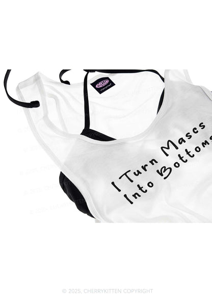 Turn Mascs Into Bottoms Pride Y2K Sheer Boyfriend Tank Cherrykitten
