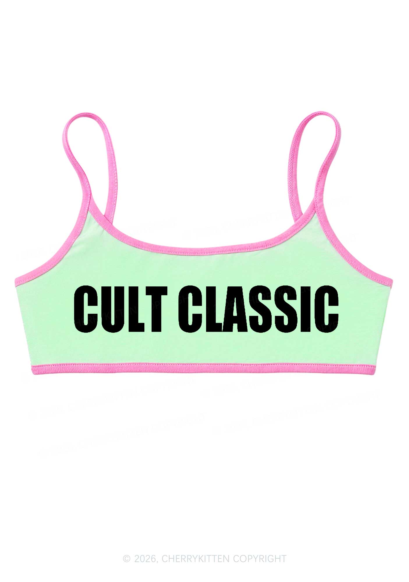 Cult Classic Y2K Super Crop Cami Cherrykitten
