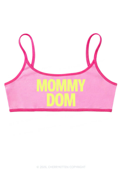 Mommy Dom Y2K Super Crop Cami Cherrykitten
