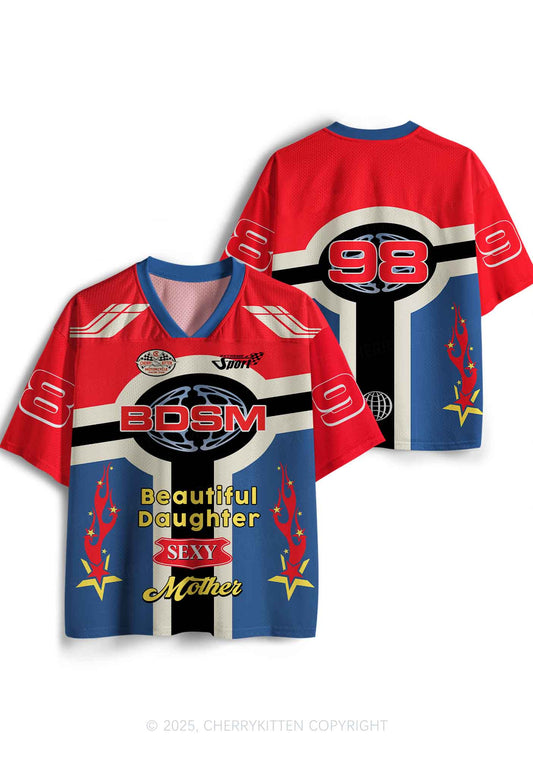 Custom BDSM Daughter Mother Y2K Sport Jersey Shirts Cherrykitten