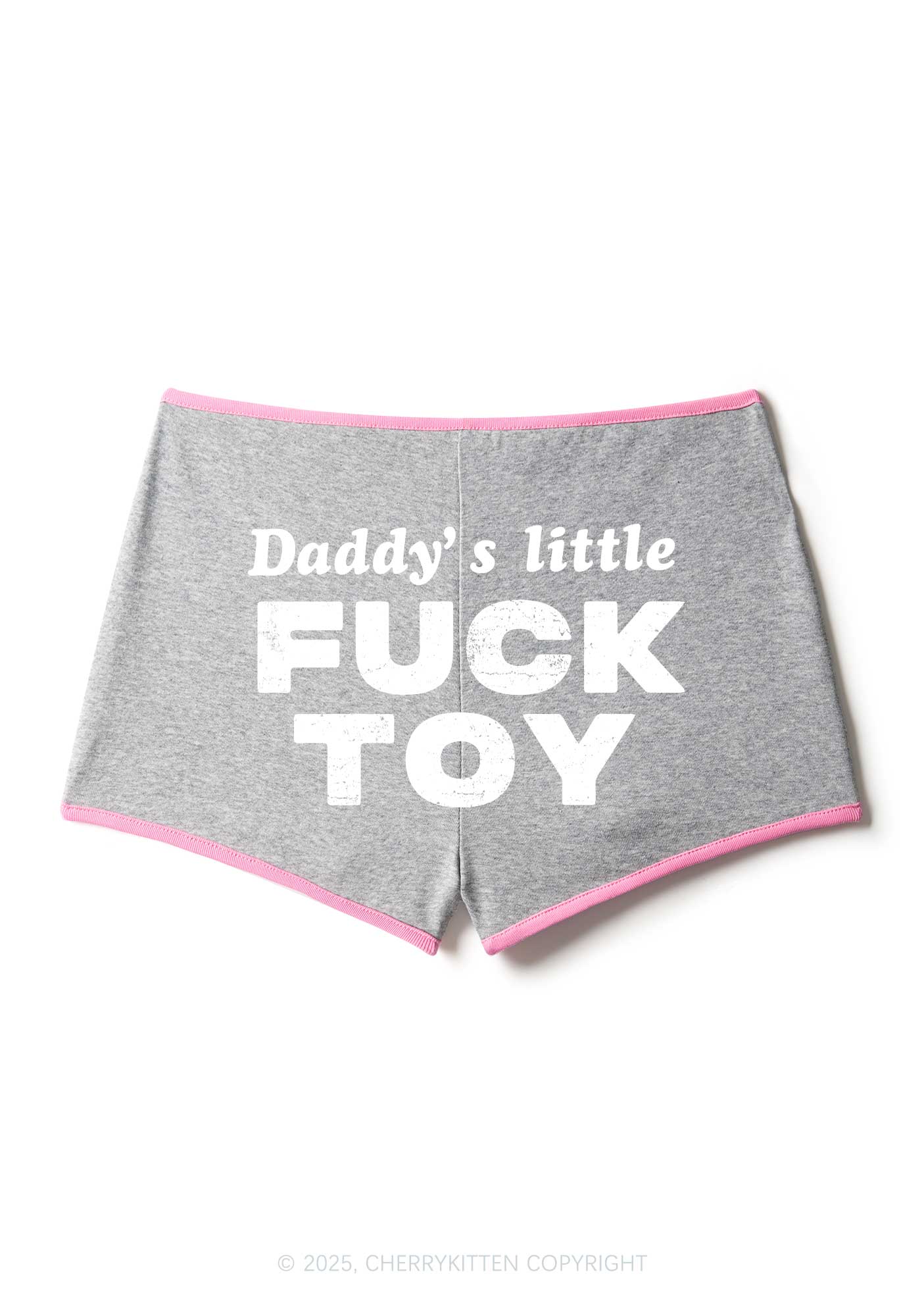 Daddys Little Fxxk Toy Y2K Booty Shorts Cherrykitten