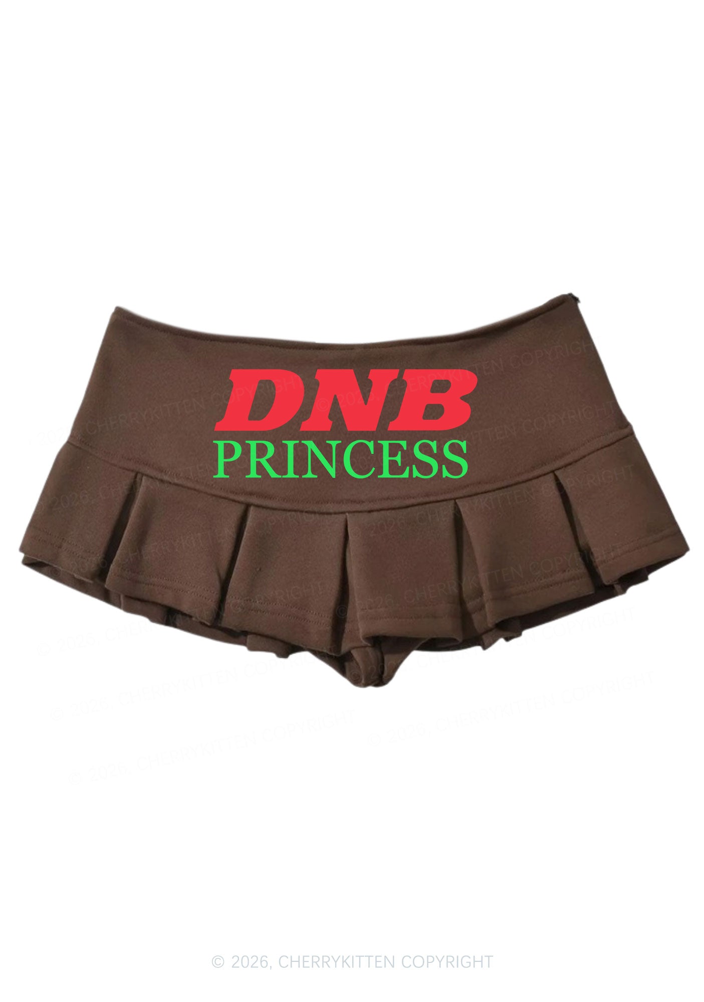DNB Princess Y2K Mini Pleated Skirts Cherrykitten