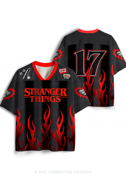 Custom Fire Things Y2K Sport Jersey Shirts Cherrykitten