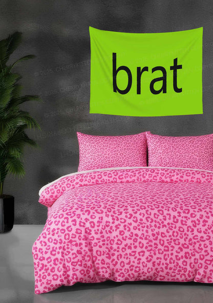 Brat Summer Flag Y2K Tapestry Cherrykitten