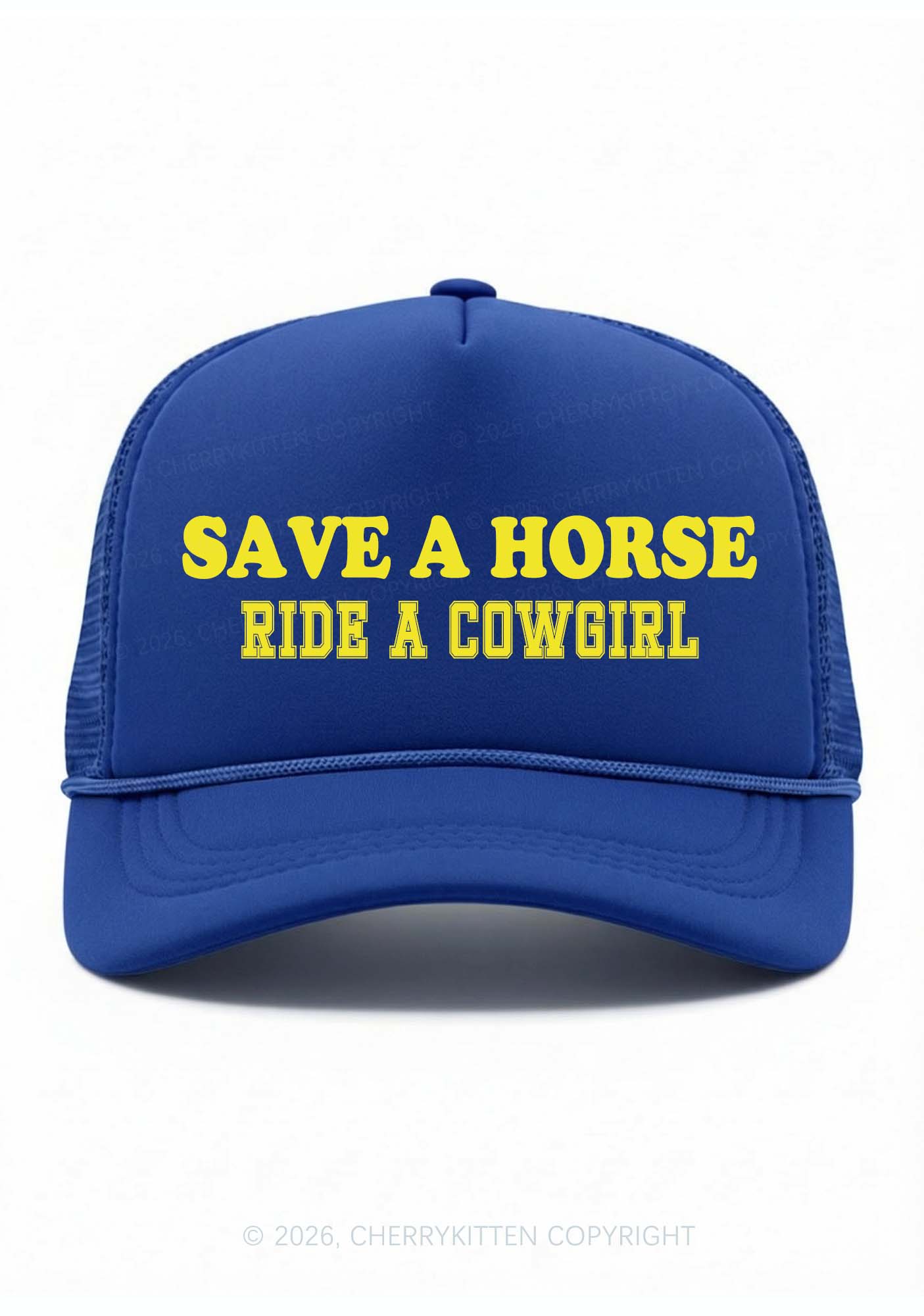 Ride A Cowgirl Y2K Trucker Hat Cherrykitten
