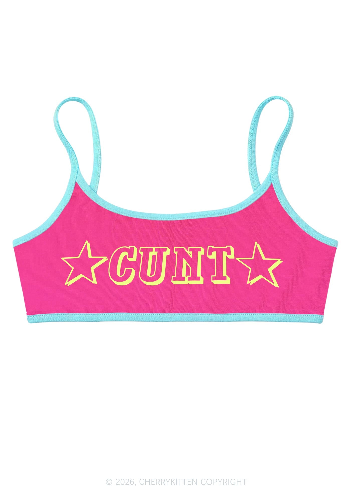 Star Count Y2K Super Crop Cami Cherrykitten