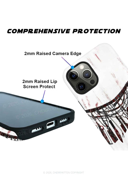 Halloween Bloody Weapon Chains Y2K Phone Case Cherrykitten