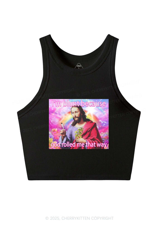 Im Blunt Y2K Crop Tank Top Cherrykitten