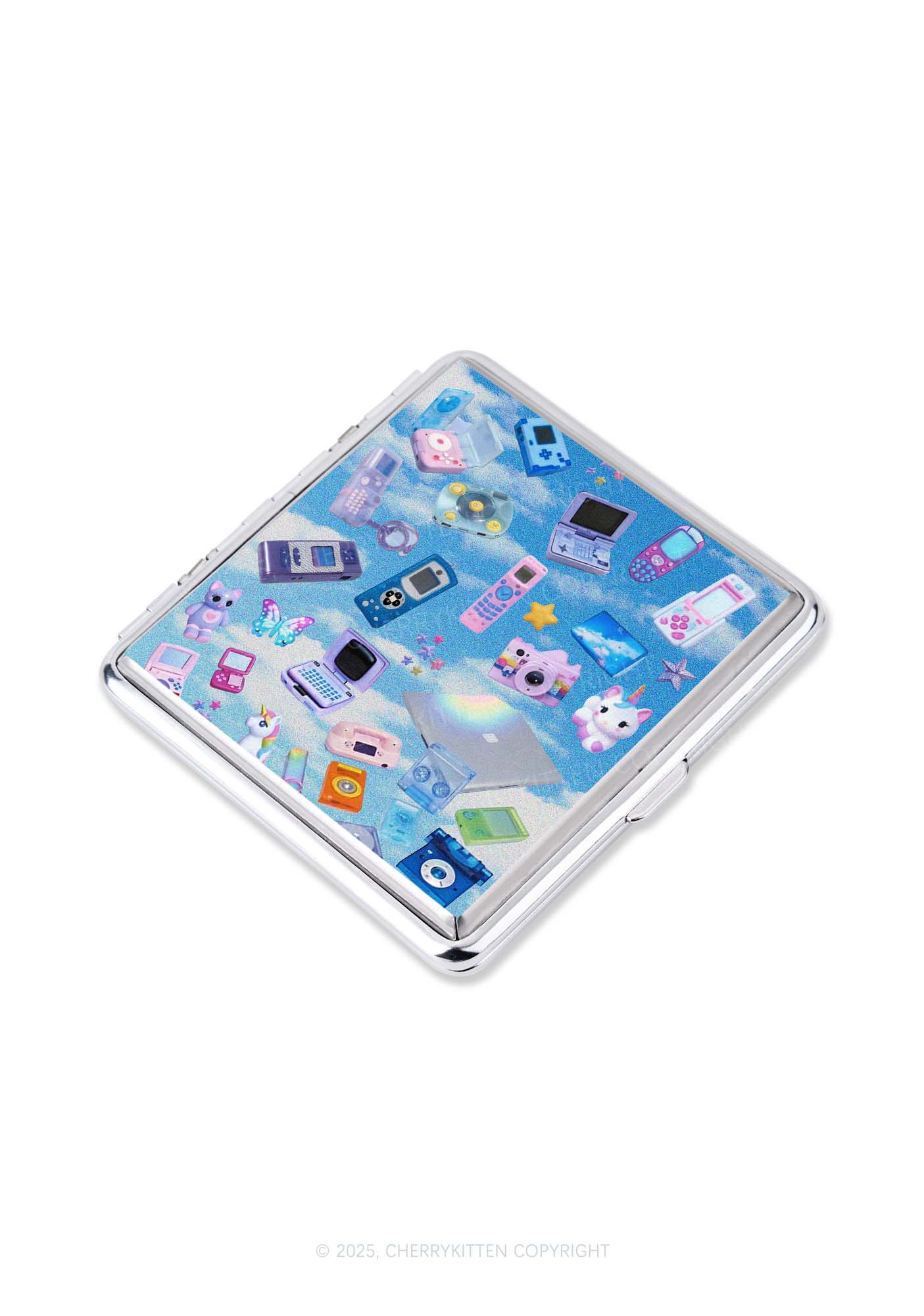 Punk Digital Y2K Cigarette Case Cherrykitten