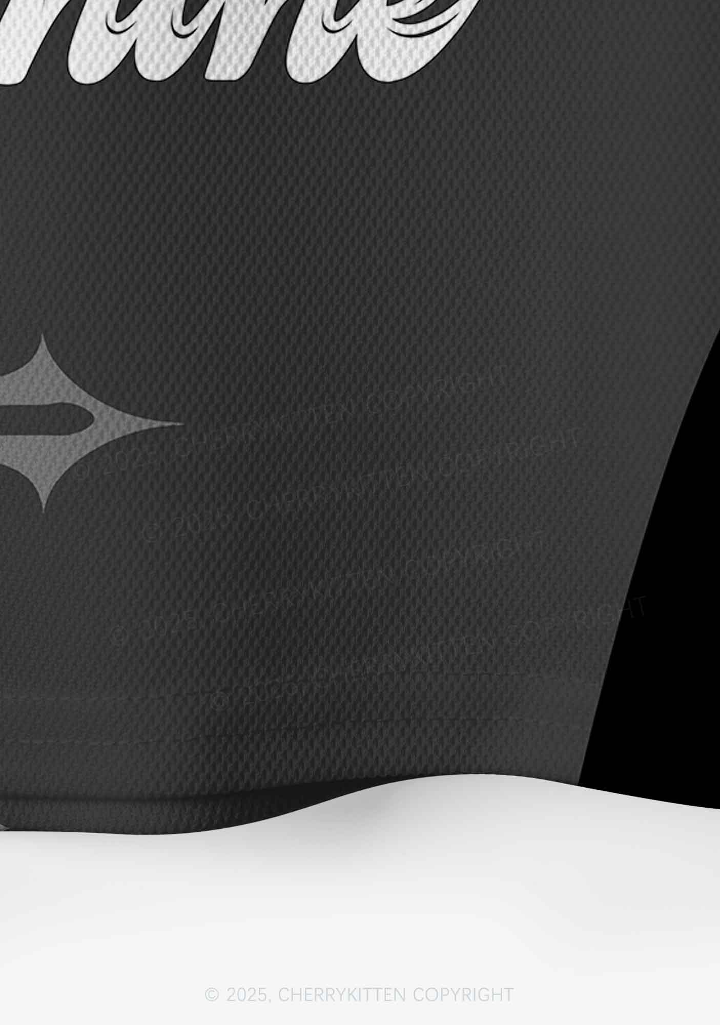 Custom Ketamxxe Cross Y2K Crop Sport Jersey Shirts Cherrykitten
