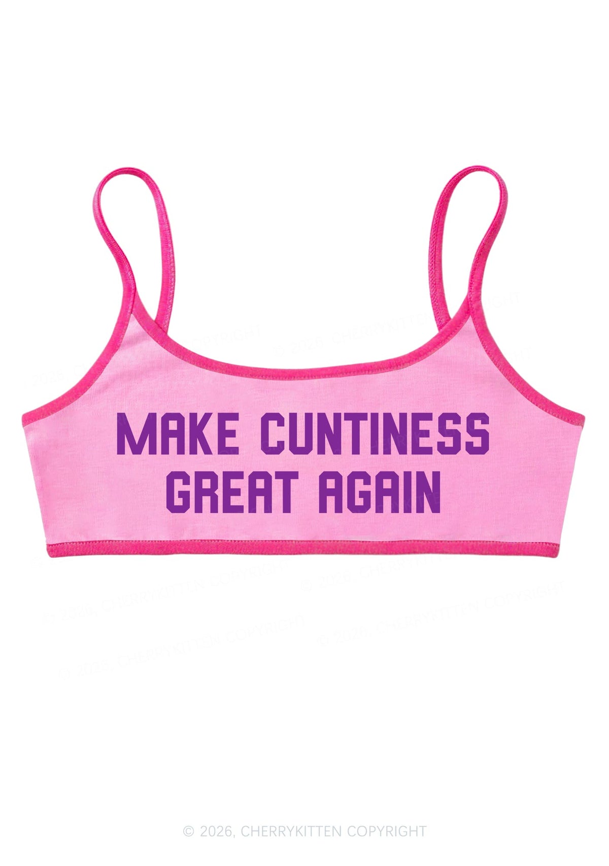 Cxxtiness Great Y2K Super Crop Cami Cherrykitten