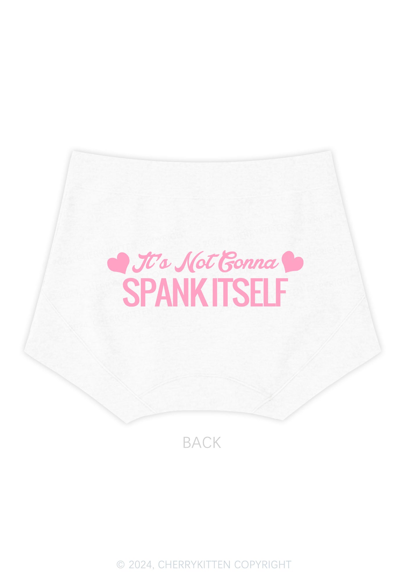 Spank Itself Y2K Mid Rise Waist Boyshort Cherrykitten