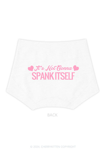 Spank Itself Y2K Mid Rise Waist Boyshort Cherrykitten