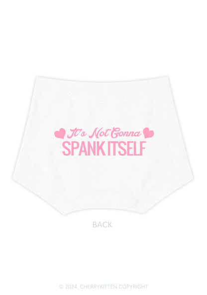 Spank Itself Y2K Mid Rise Waist Boyshort Cherrykitten