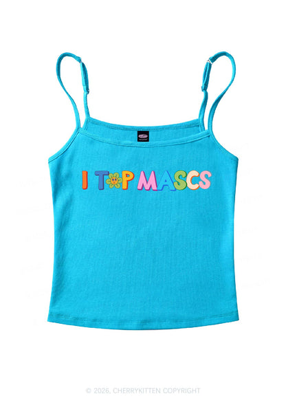 I Top Mascs Pride Y2K Spaghetti Strap Cami Cherrykitten