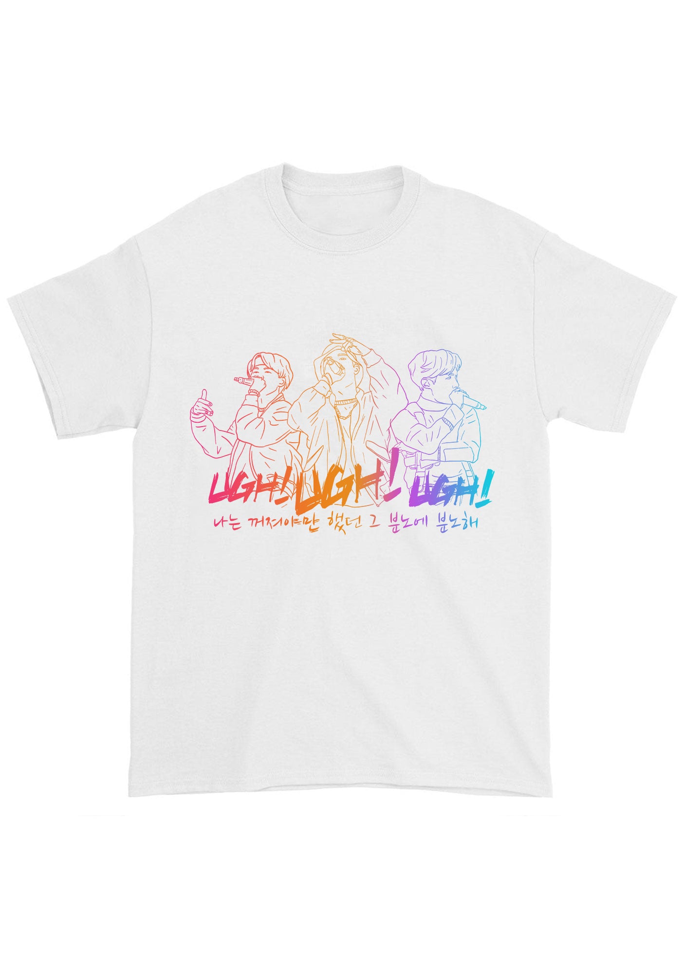Ugh Ugh Ugh Bangtan Kpop Chunky Shirt
