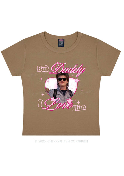 Daddy I Love Him Y2K Baby Tee Cherrykitten