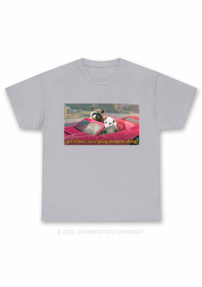Get In Loser Y2K Chunky Shirt Cherrykitten