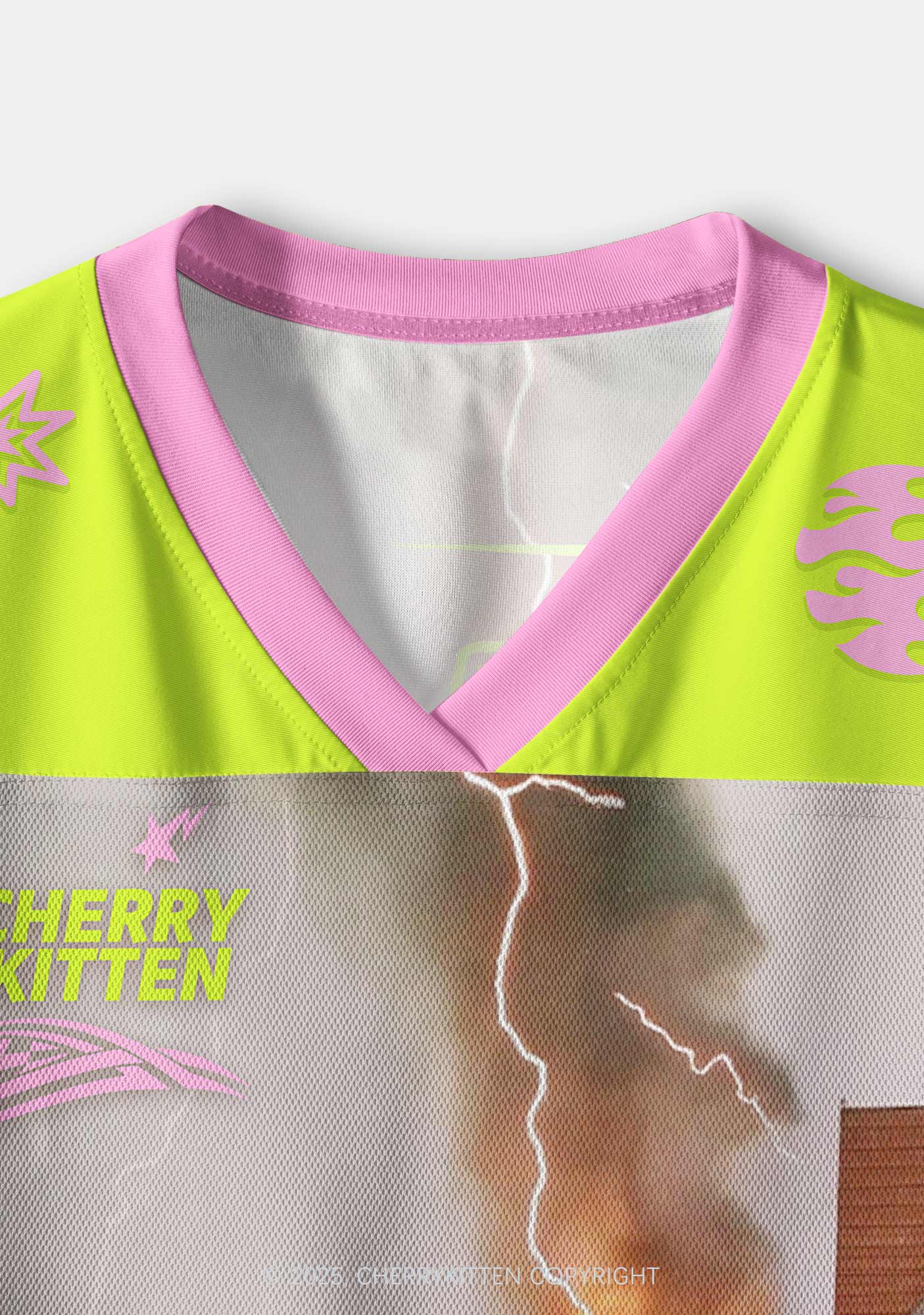 Custom Pony Cow Y2K Crop Sport Jersey Shirts Cherrykitten