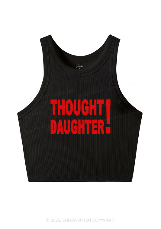 Thought Daughter Y2K Crop Tank Top Cherrykitten
