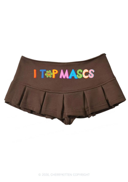 I Top Mascs Pride Y2K Mini Pleated Skirts Cherrykitten