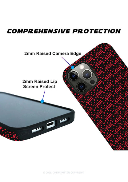 Black Slxt Y2K Phone Case Cherrykitten