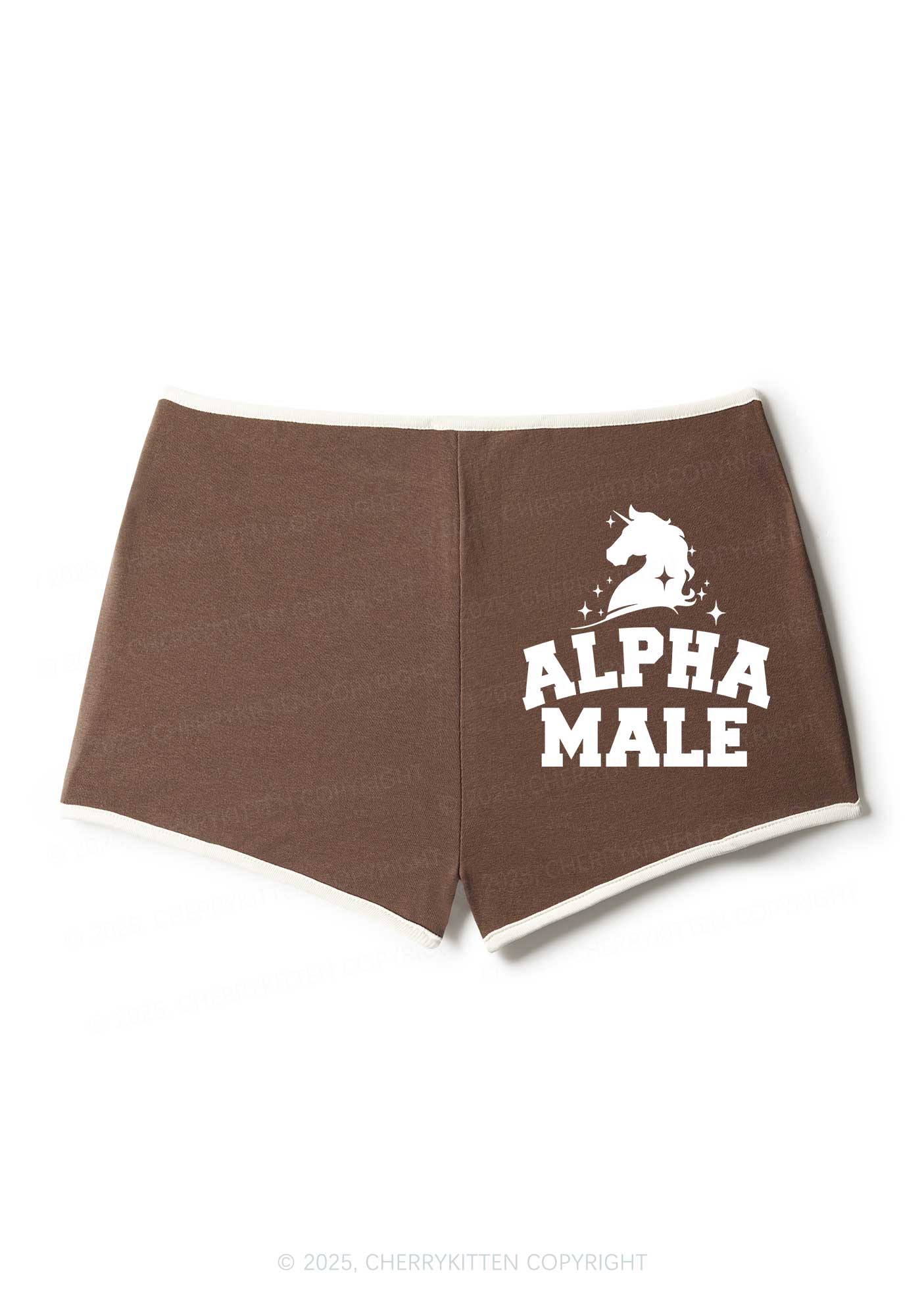 Alpha Male Y2K Booty Shorts Cherrykitten