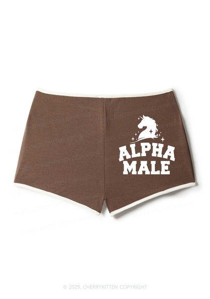 Alpha Male Y2K Booty Shorts Cherrykitten