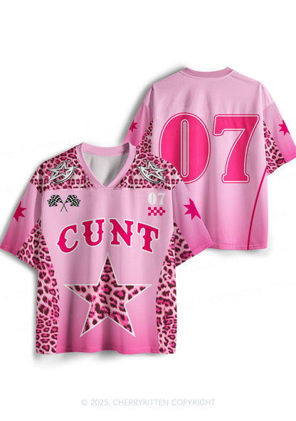Custom Leopard Star Cxxt Y2K Sport Jersey Shirts Cherrykitten