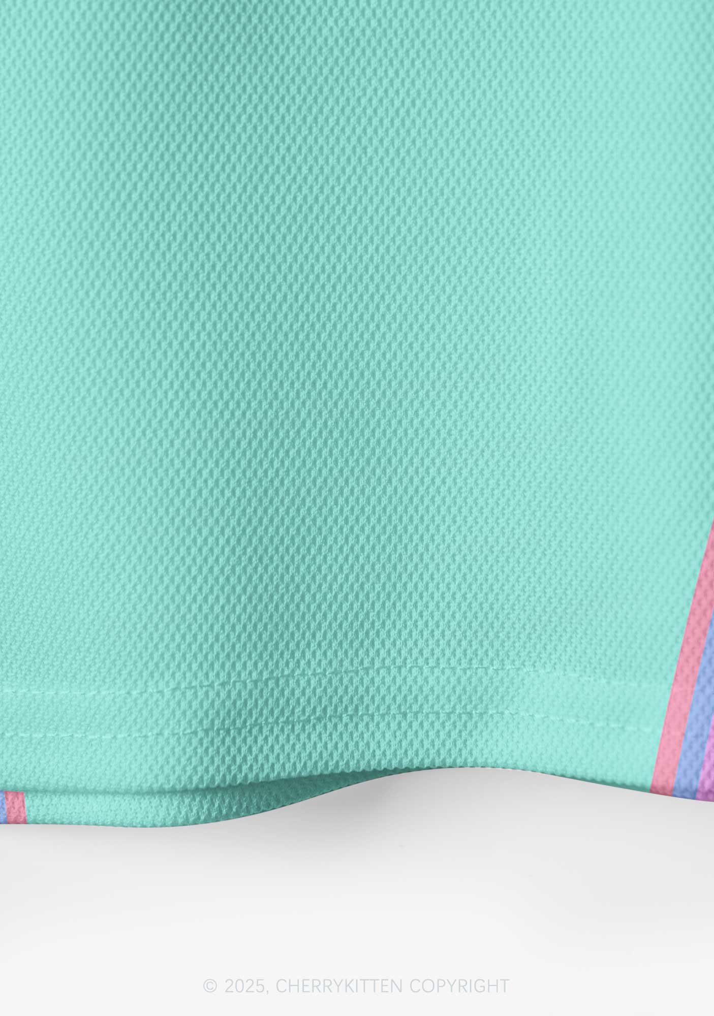 Custom Mint Green Cxxt Y2K Crop Sport Jersey Shirts Cherrykitten