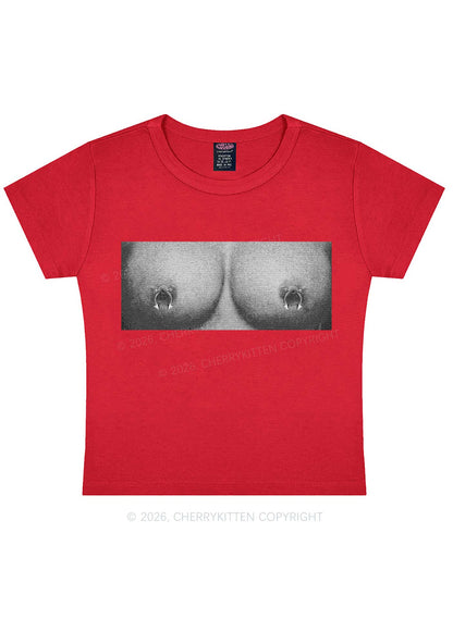 Nxpple Rings Y2K Baby Tee Cherrykitten